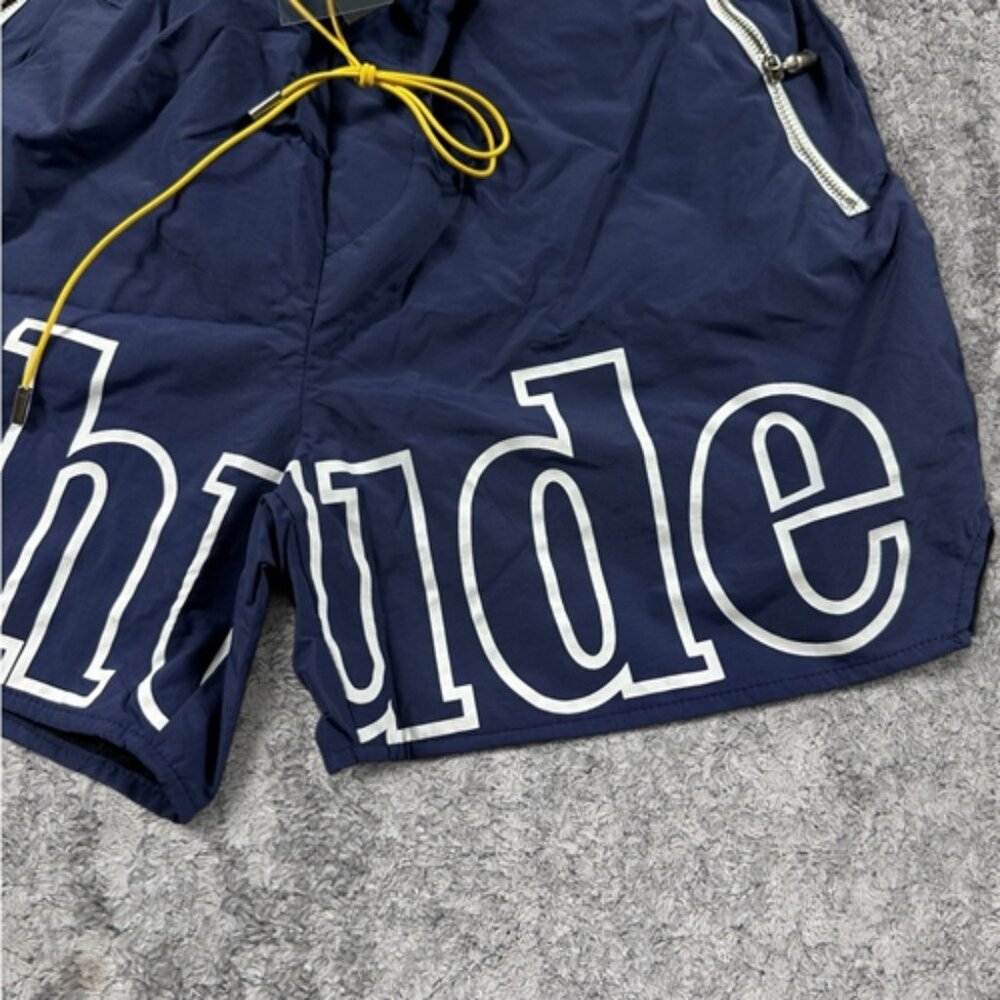 Rhude Blue Athletic Shorts Size Large